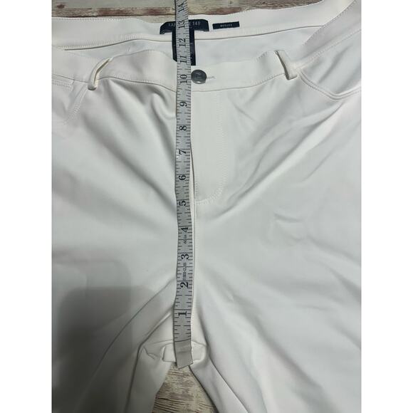 Lafayette 148 New York Mercer Skinny Stretch Pants Plus Size 16 Winter White - Picture 7 of 8
